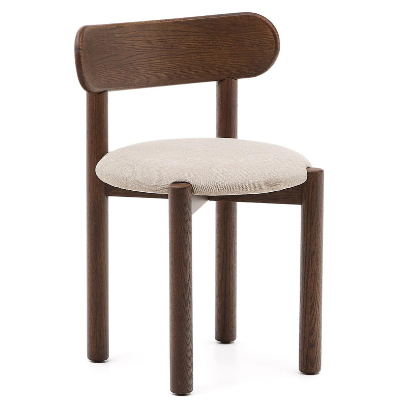 Kave Home - Nebai Esszimmerstuhl | braun