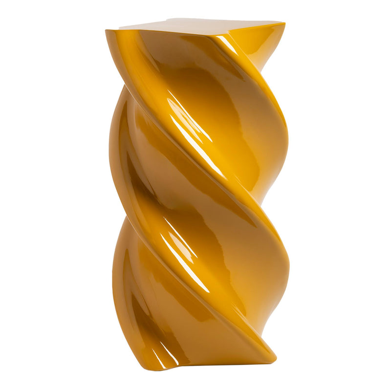 &amp;klevering - Marshmallow Beistelltisch | 54 x Ø 29,5 cm / ocker