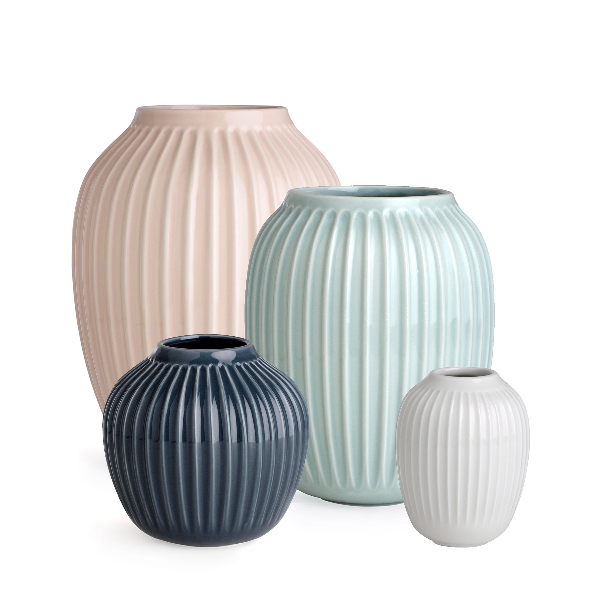 Kähler Design - Hammershøi Vase | H 10,5 cm / weiß