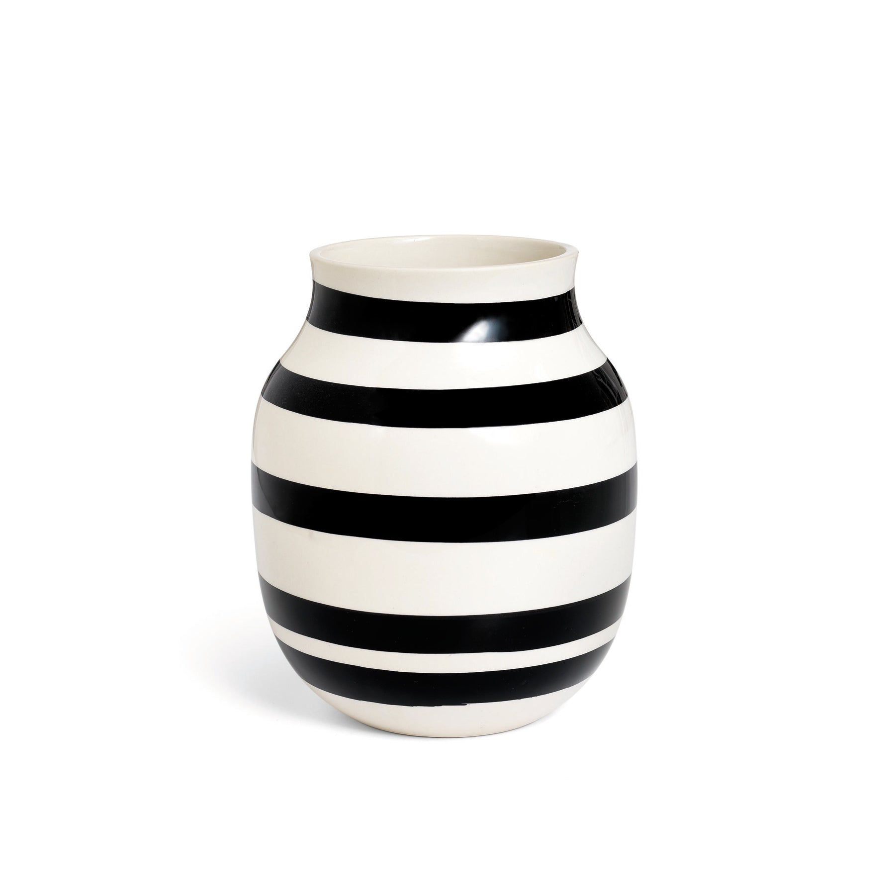 Kähler Design - Omaggio Vase | H 20 cm / schwarz