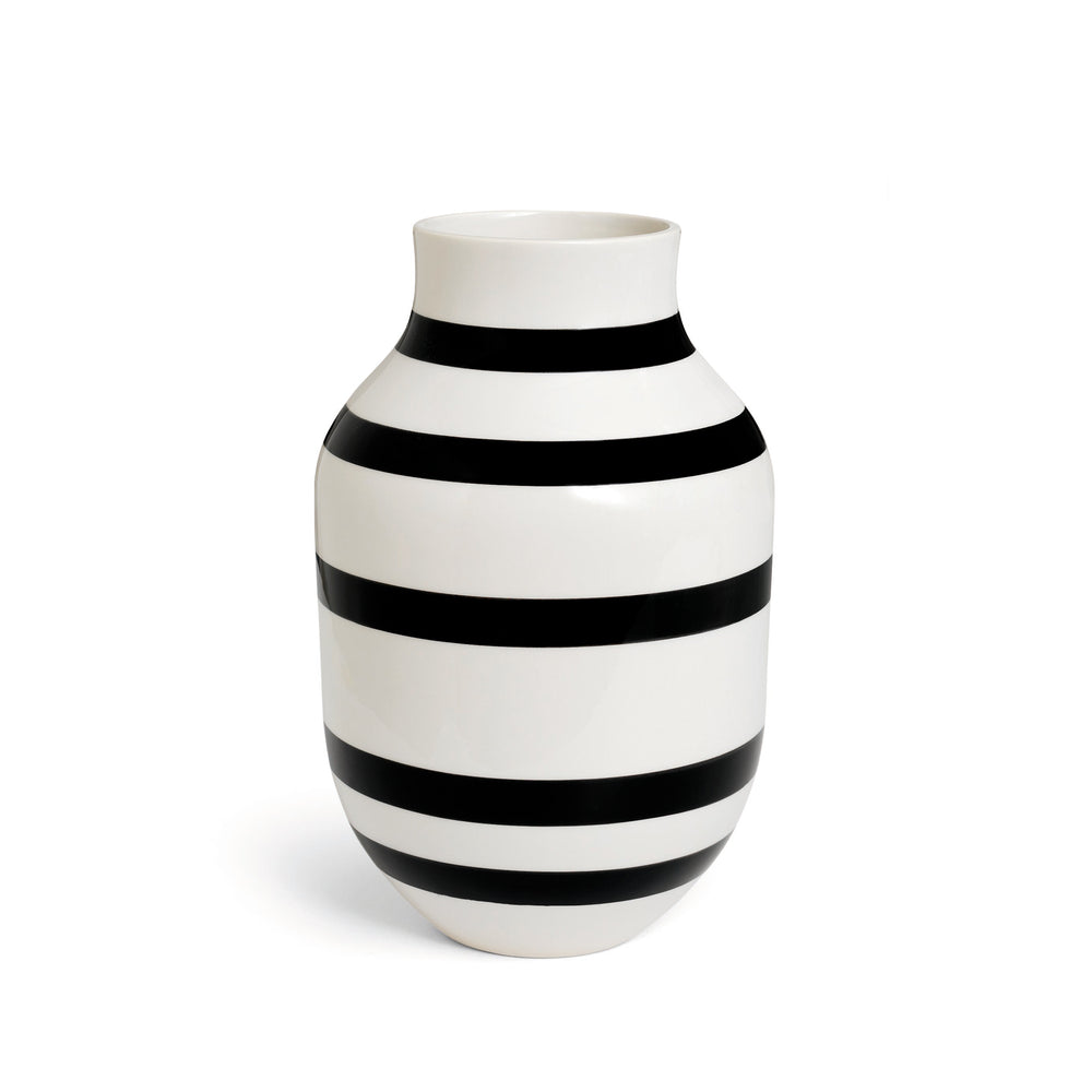Kähler Design - Omaggio Vase | H 31 cm / schwarz