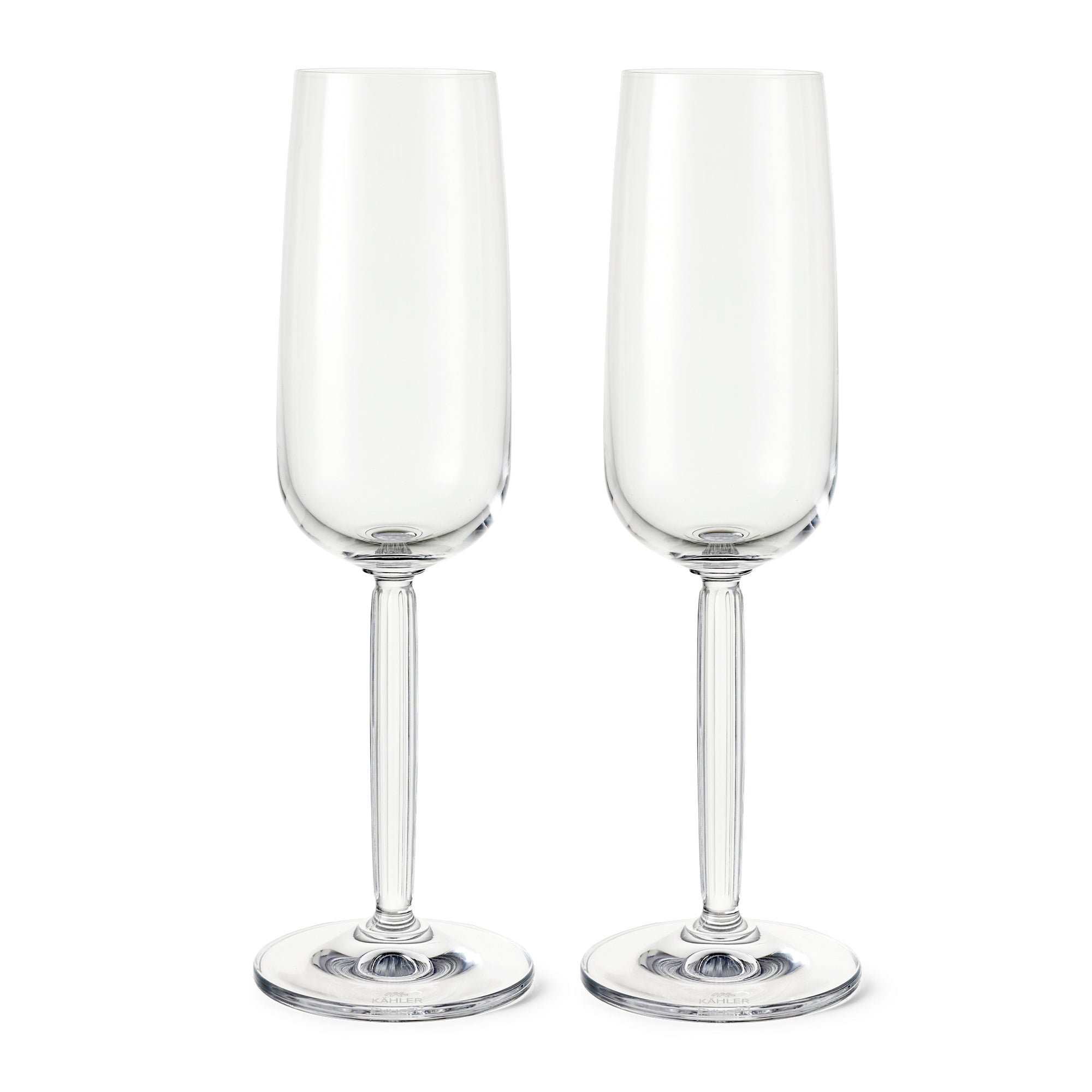 Kähler Design - Hammershøi Champagnerglas | klar