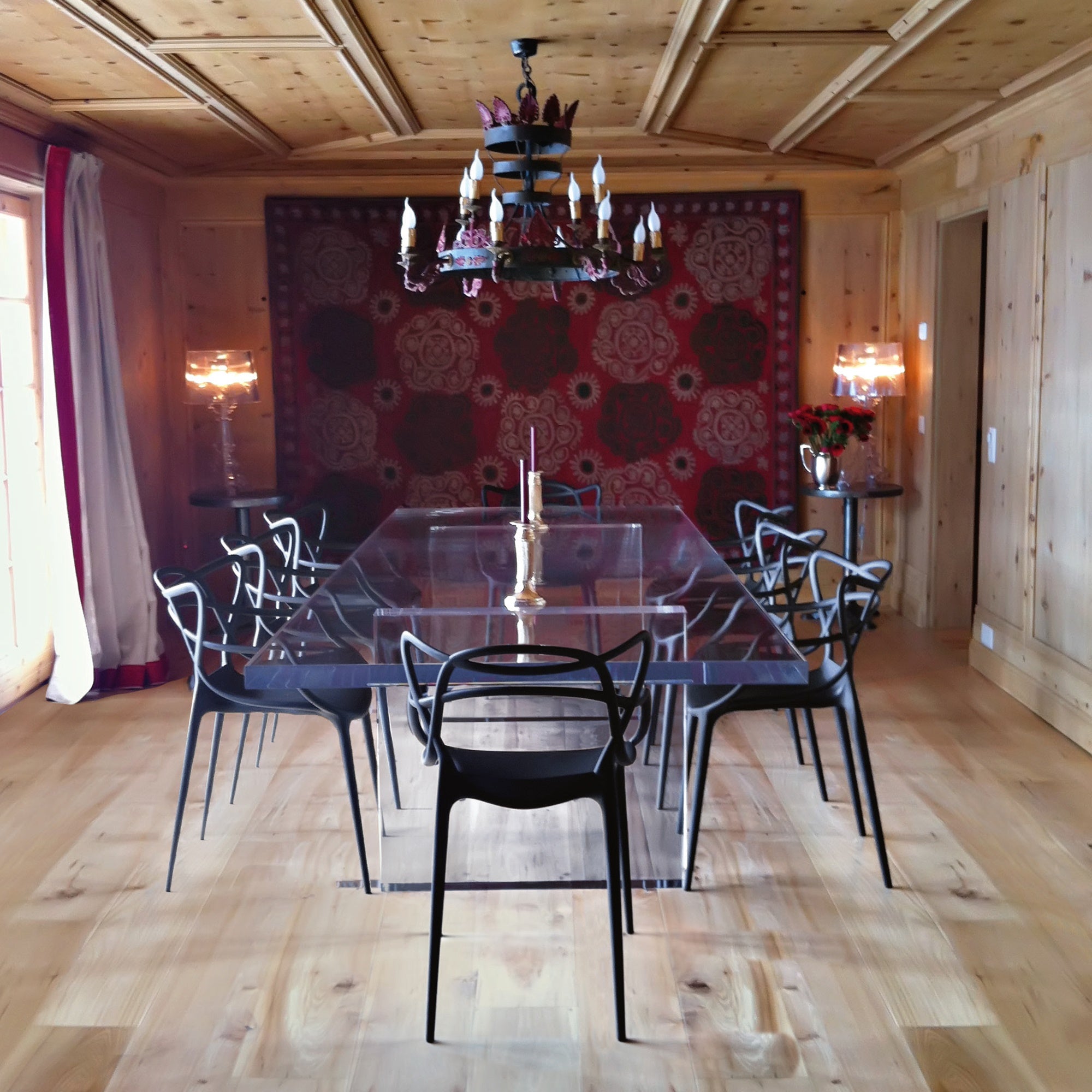 Kartell - Masters Stuhl | schwarz