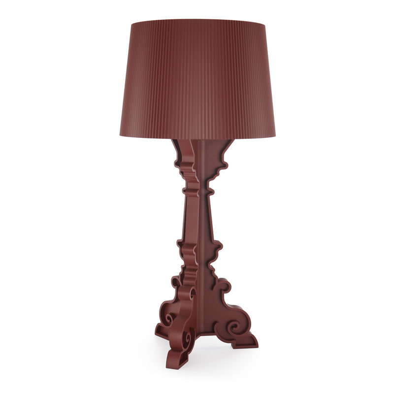 Kartell - Bourgie Tischleuchte | burgunderrot matt