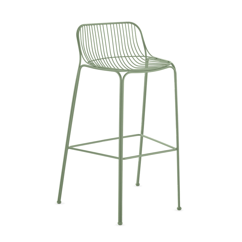 Kartell - Hiray Gartenbarstuhl | salbeigrün