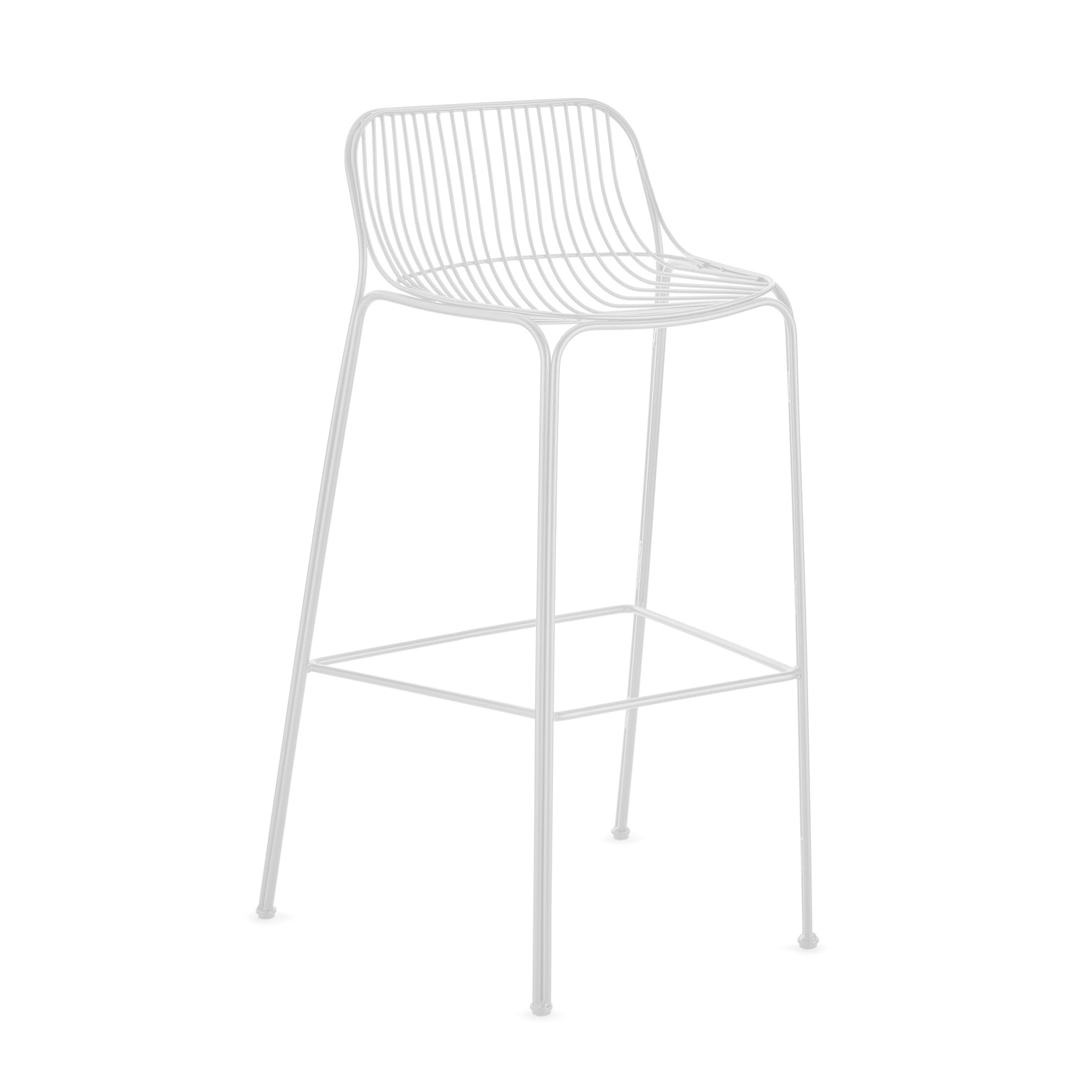 Kartell - Hiray Gartenbarstuhl | weiß