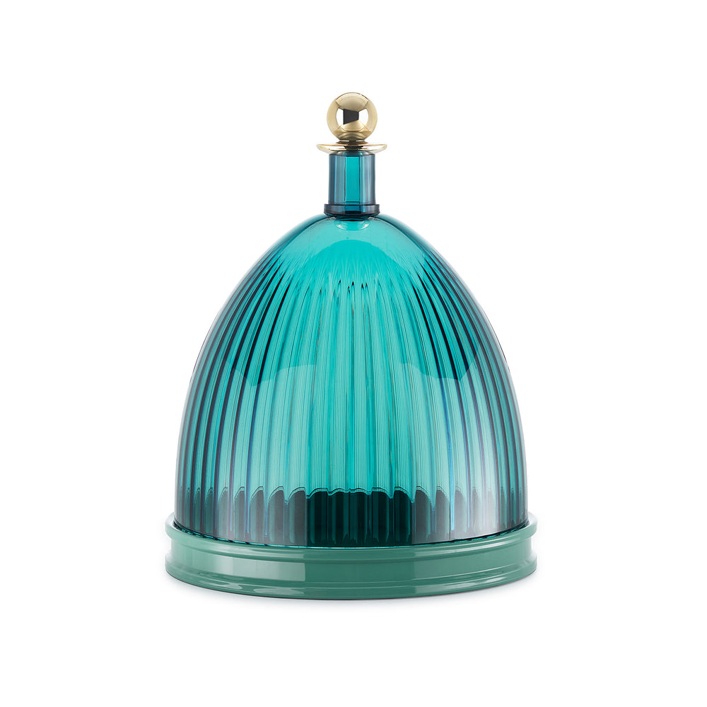 Kartell - La Coupole Tablett mit Glocke | grün