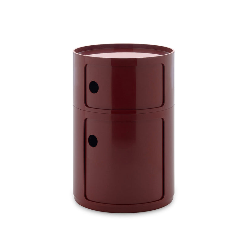 Kartell - New Big Componibili Container | H 61,5 cm / burgunder