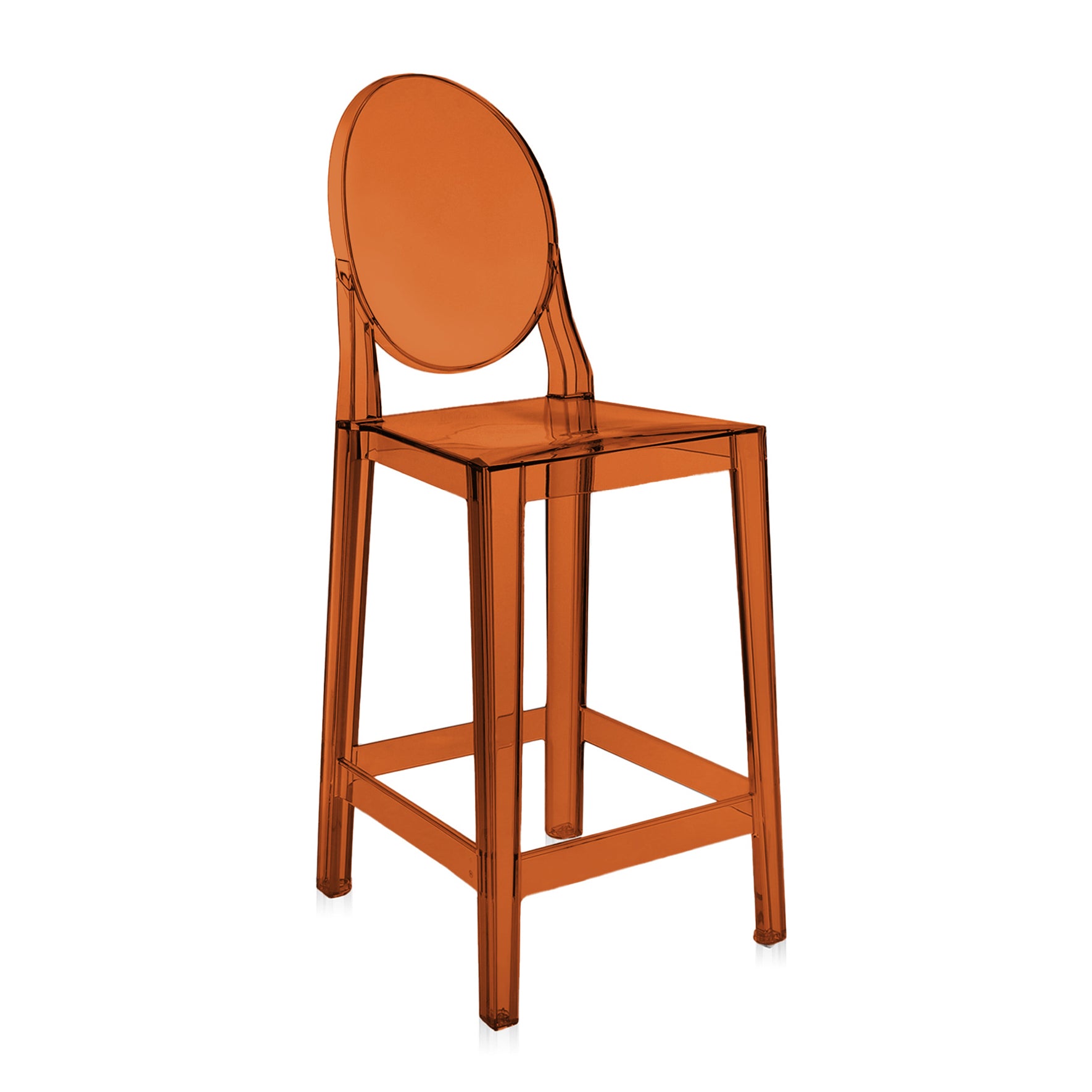 Kartell - One More Barhocker | 65 cm / bernstein