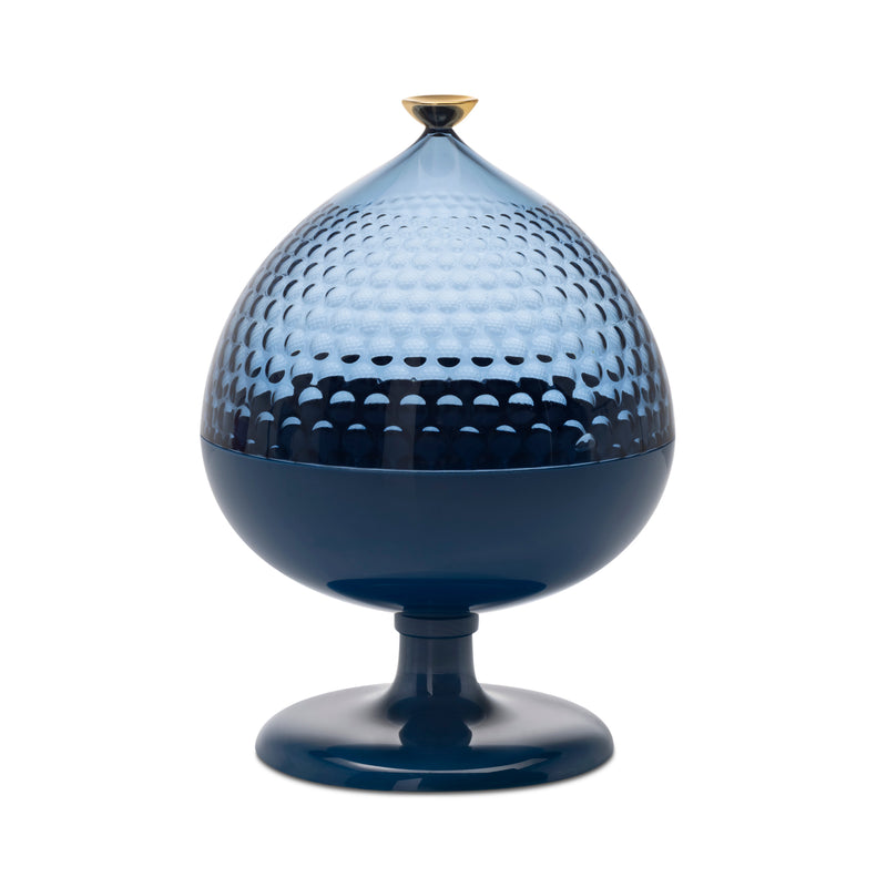 Kartell - Pumo Aufbewahrungsglas | blau/hellblau
