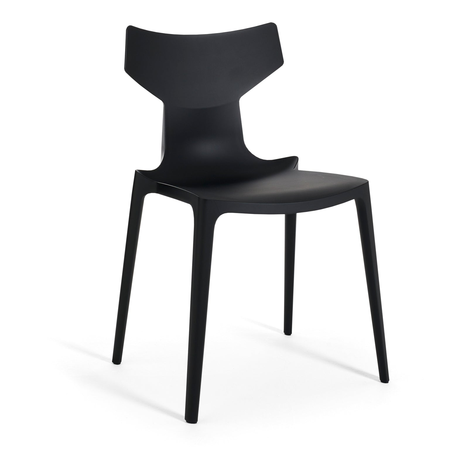 Kartell - Re-Chair Stuhl | schwarz matt