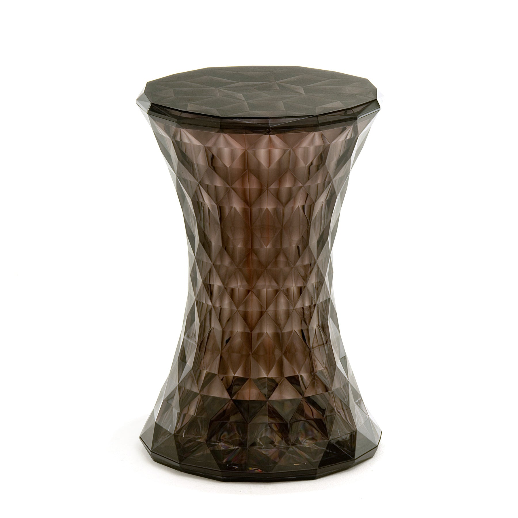 Kartell - Stone Beistelltisch und Hocker | grau
