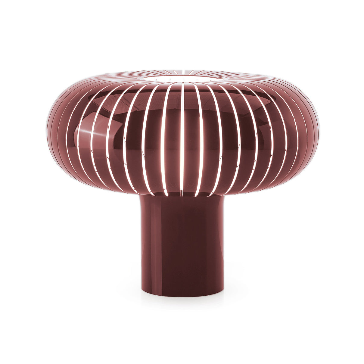 Kartell - Teresa Tischleuchte | burgunderrot