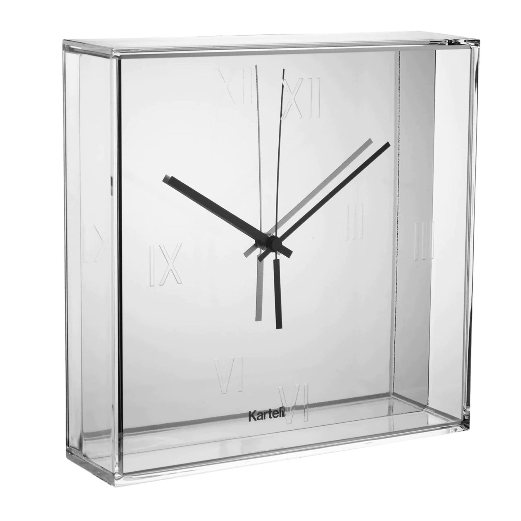 Kartell - Tic &amp; Tac Wanduhr | chrom