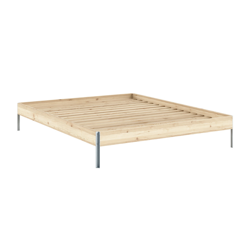 Karup Design - Core Bett | 160 x 200 cm / Kiefer natur / 100 raw