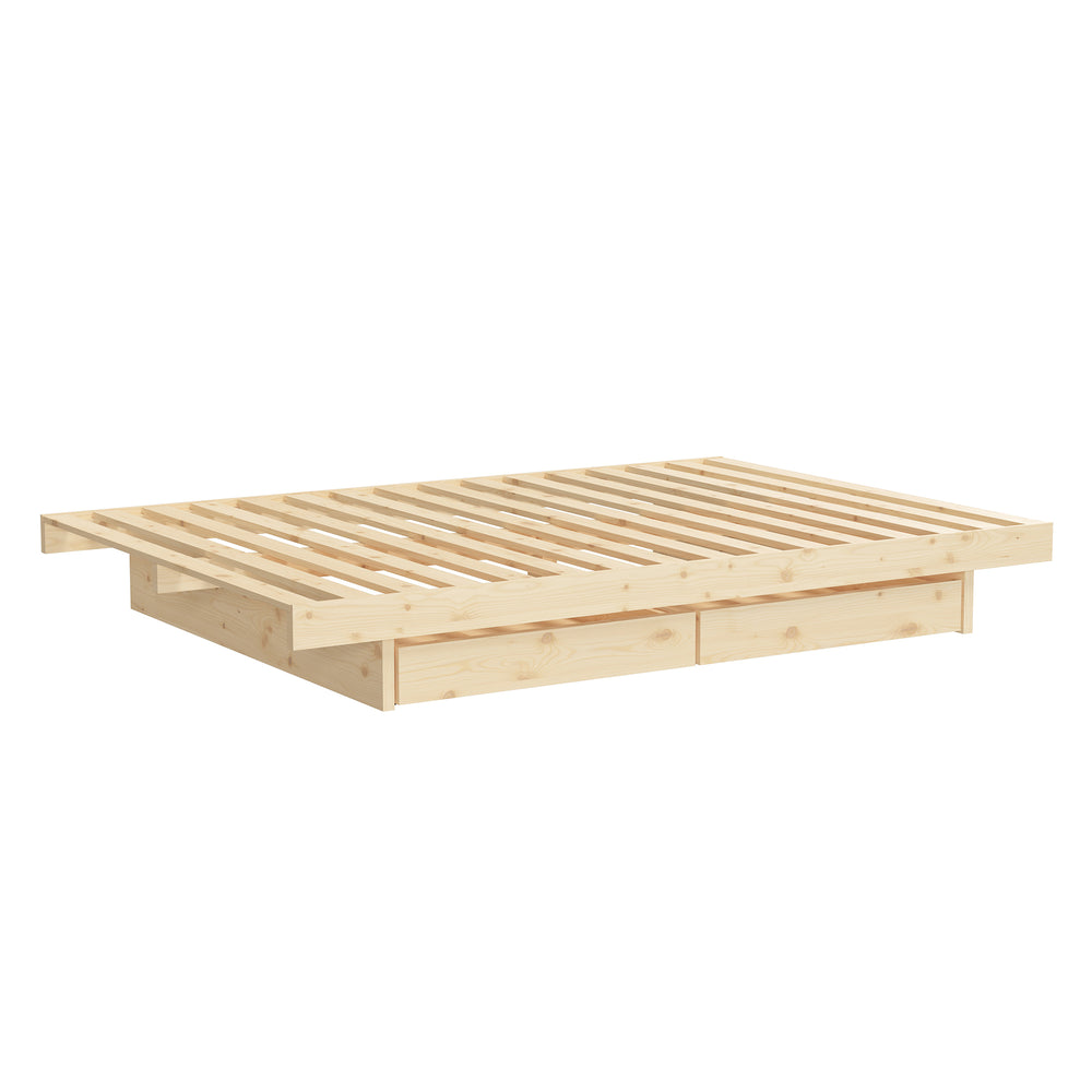 Karup Design - Kanso Bett | mit Bettkasten Schublade / 160 x 200 cm, mit Bettkasten Schublade / 140 x 200 cm, mit Bettkasten Schublade / 180 x 200 cm