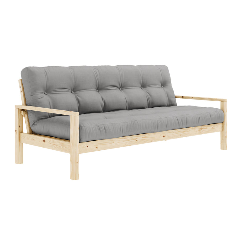 Karup Design - Knob Schlafsofa | 746 Grey / 101 clear lacquered