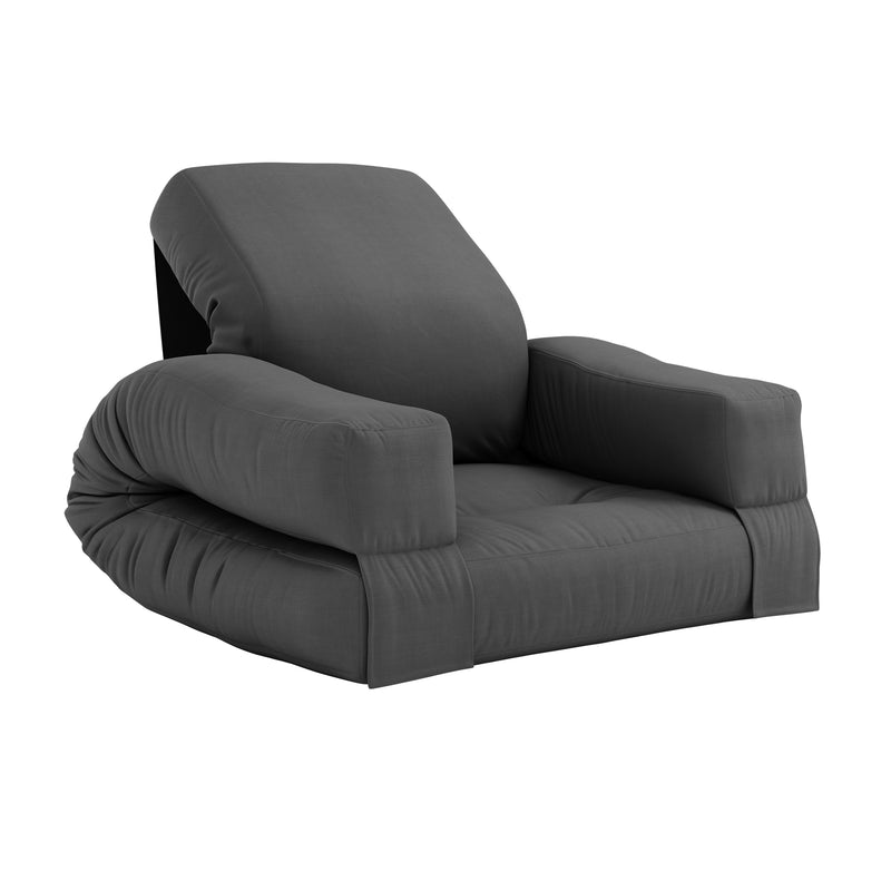 Karup Design - Mini Hippo Kinder-Futonsessel | 734 Dark Grey