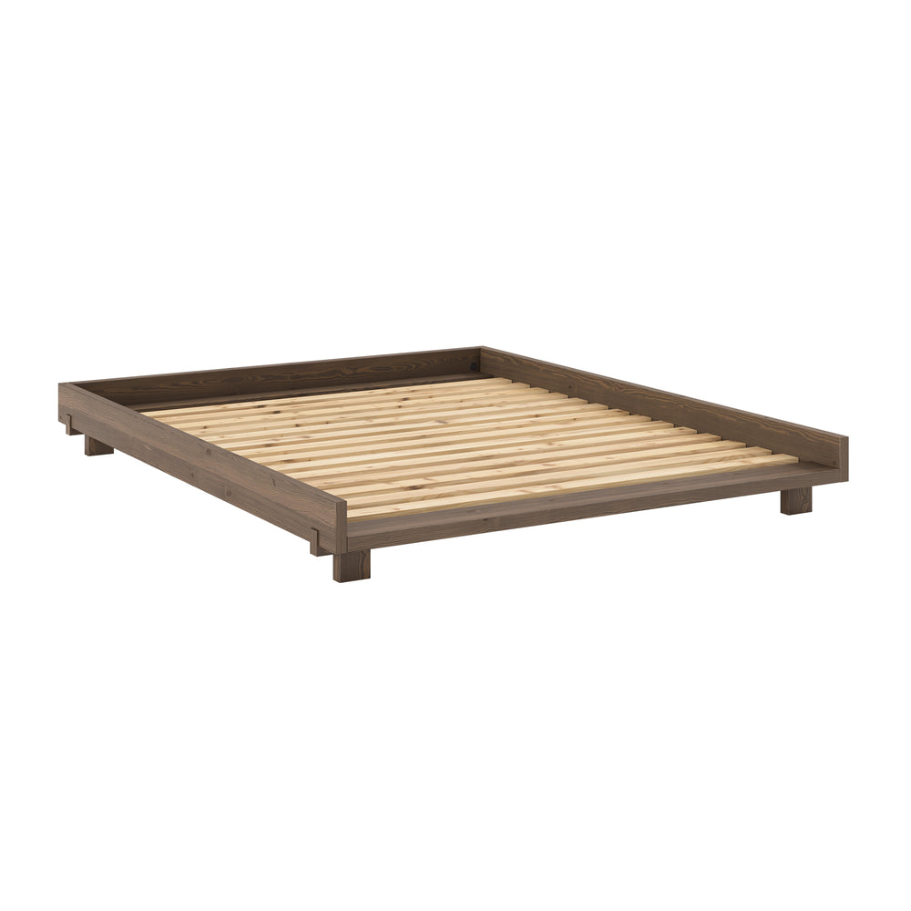 Karup Design - Social Bett | ohne / 160 x 200 cm / Kiefer carob brown