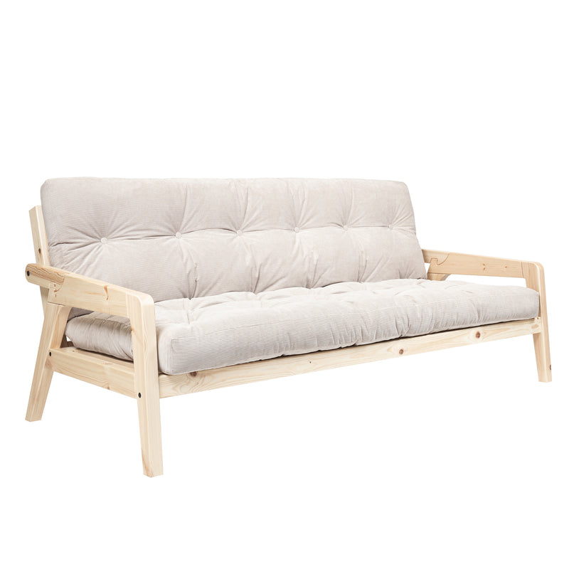 Karup Design - Grab Sofa | 510 Ivory / Kiefer natur