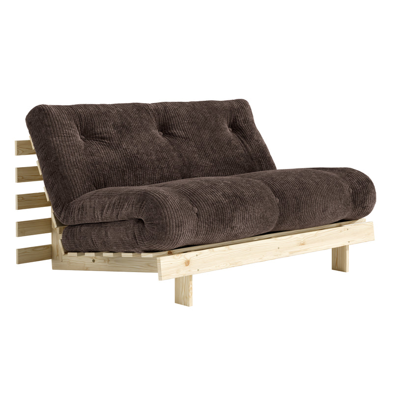 Karup - Roots Schlafsofa | 140 x 200 cm / dark cocoa