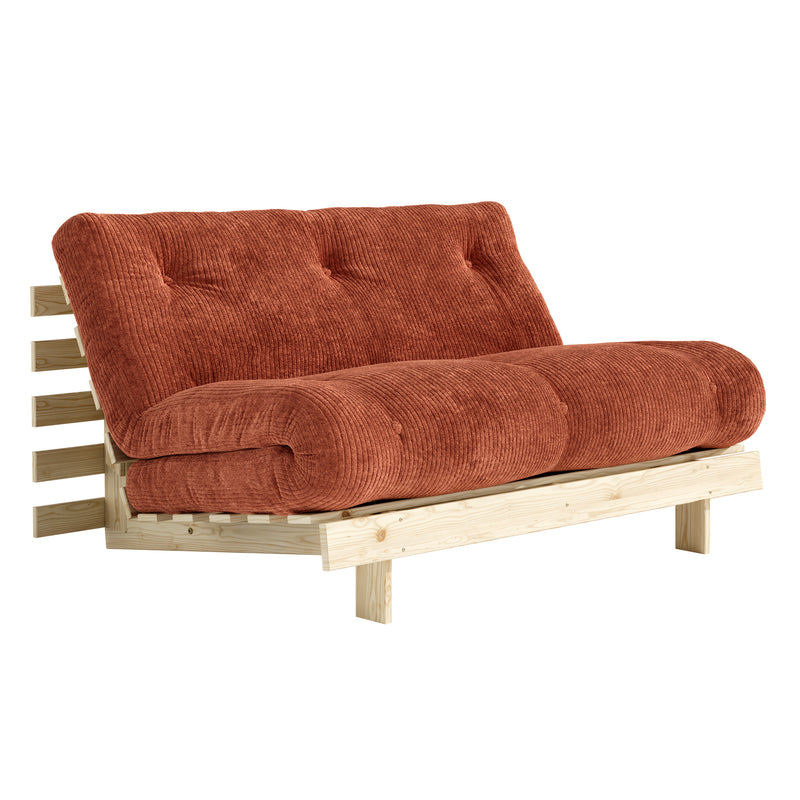 Karup - Roots Schlafsofa | 140 x 200 cm / retro orange