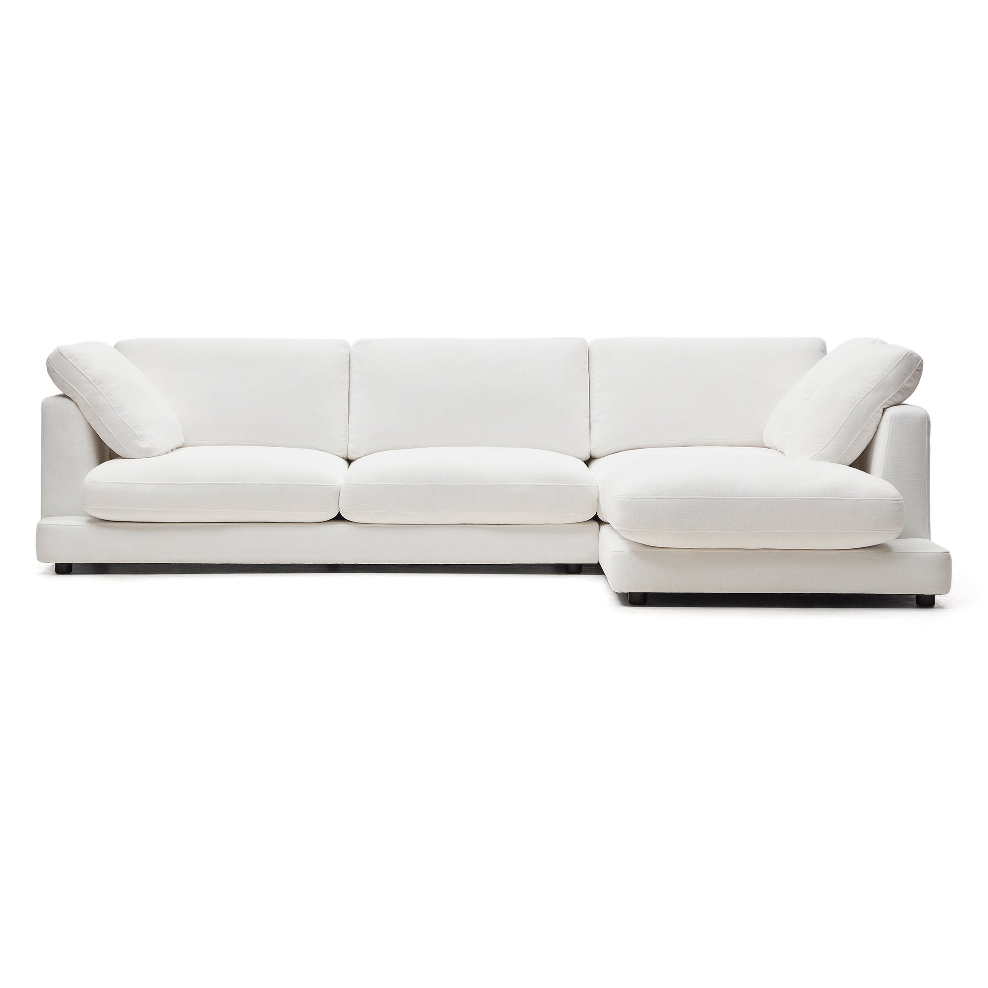 Kave Home - Gala 4-Sitzer mit Chaise Lounge | Chaise Lounge rechts