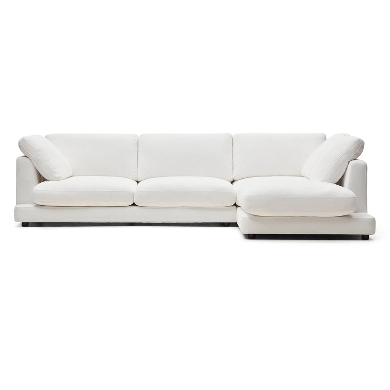 Kave Home - Gala 4-Sitzer mit Chaise Lounge | Chaise Lounge rechts