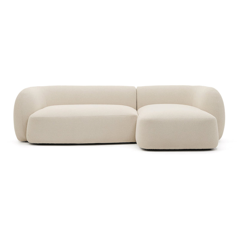 Kave Home - Martina 3-Sitzer Sofa mit Chaiselongue | links