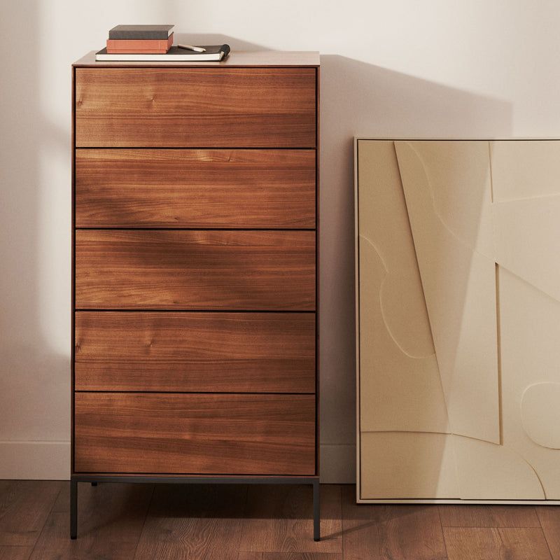 Kave Home - Vedrana Kommode | Walnuss / 60 x 114 cm