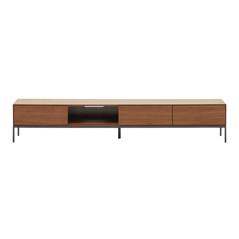 Kave Home - Vedrana TV-Möbel | Walnuss / 195 x 35 cm