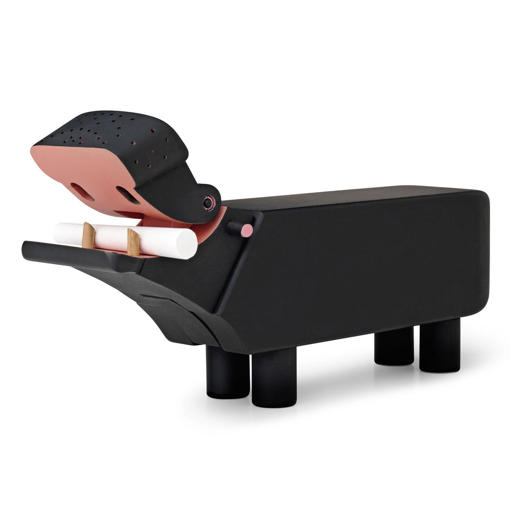 Kay Bojesen - Holz-Flusspferd | H 12,5 cm / Buche schwarz