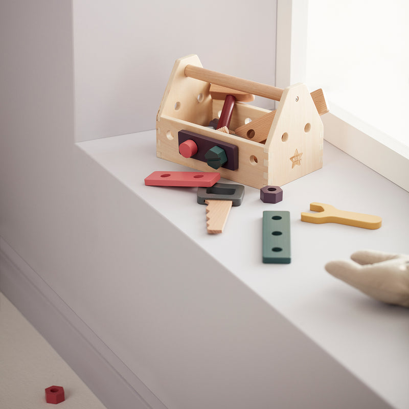 Kids Concept - Kid's Hub Werkzeugkiste mit Zubehör