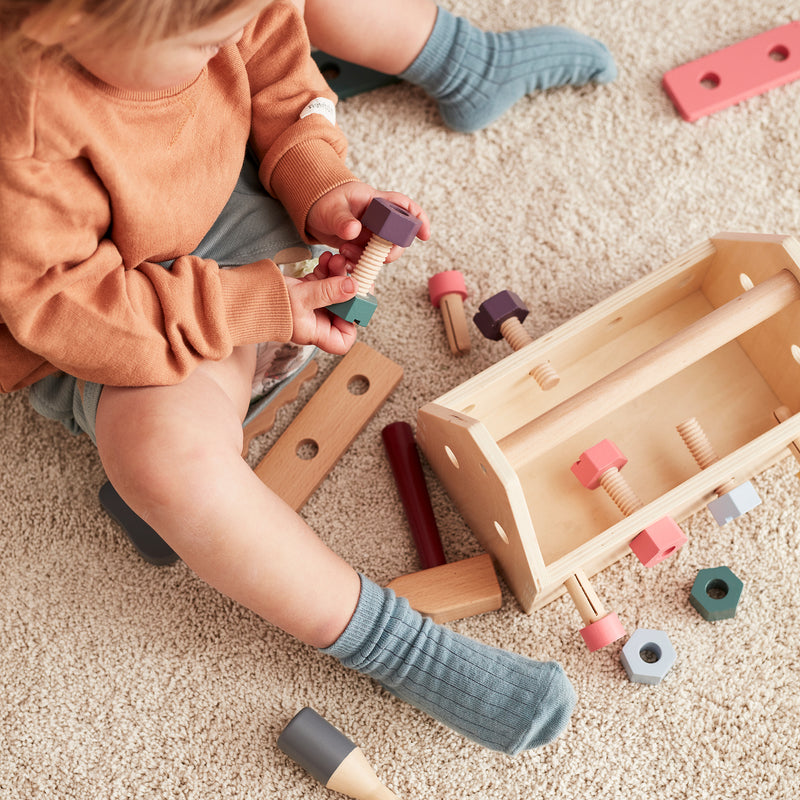 Kids Concept - Kid's Hub Werkzeugkiste mit Zubehör