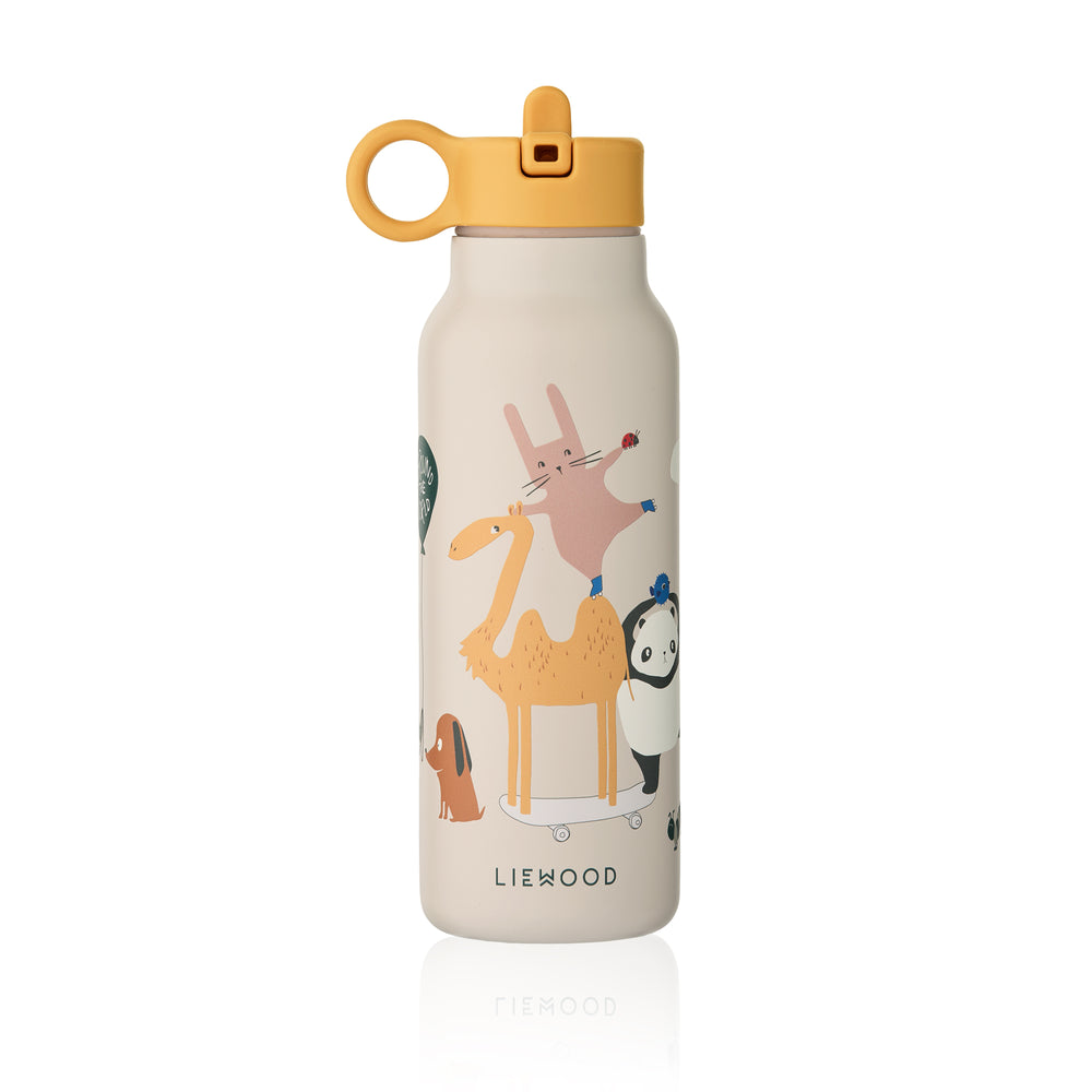LIEWOOD - Falk Wasserflasche | 350 ml / around the world/sandy