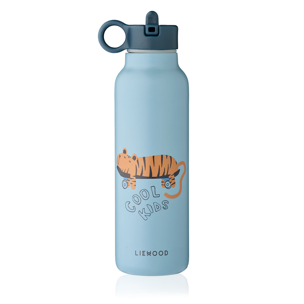 LIEWOOD - Falk Wasserflasche | 500 ml / Tiger/beach blue
