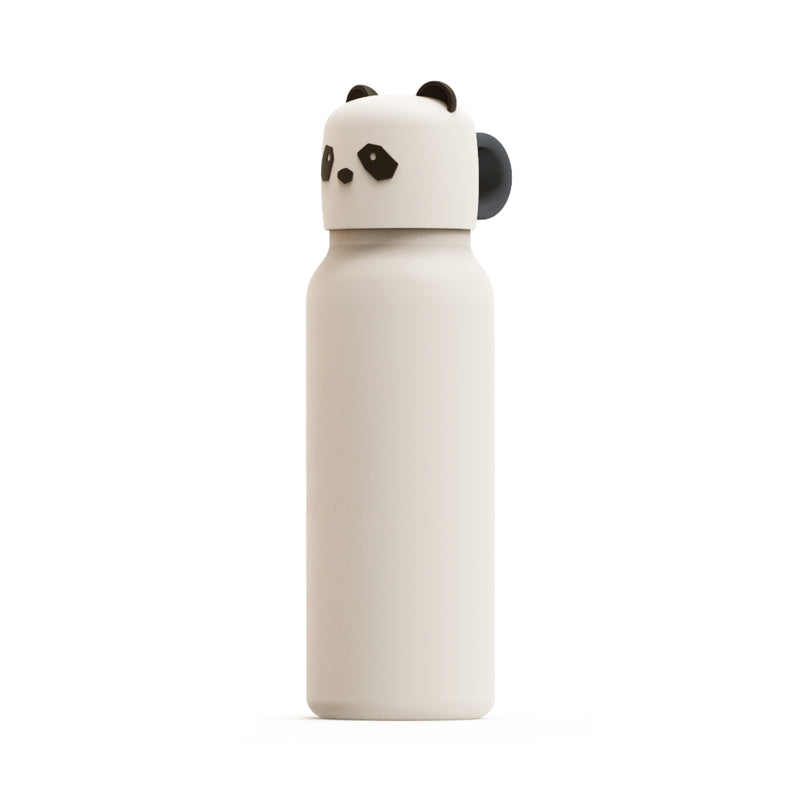 LIEWOOD - Falk Wasserflasche | 350 ml / Panda/sandy