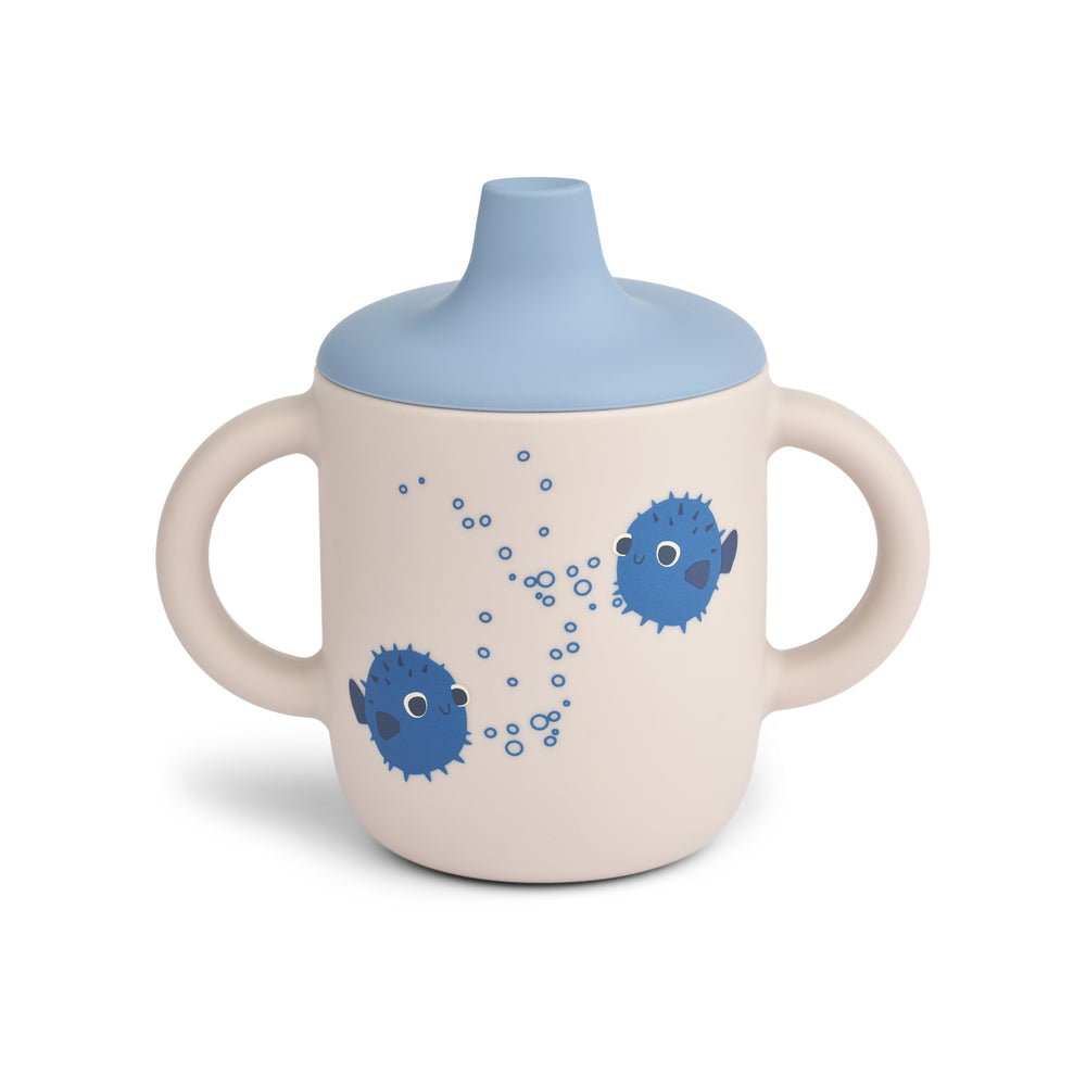 LIEWOOD - Neil Trinklerntasse | Pufferfish/sandy