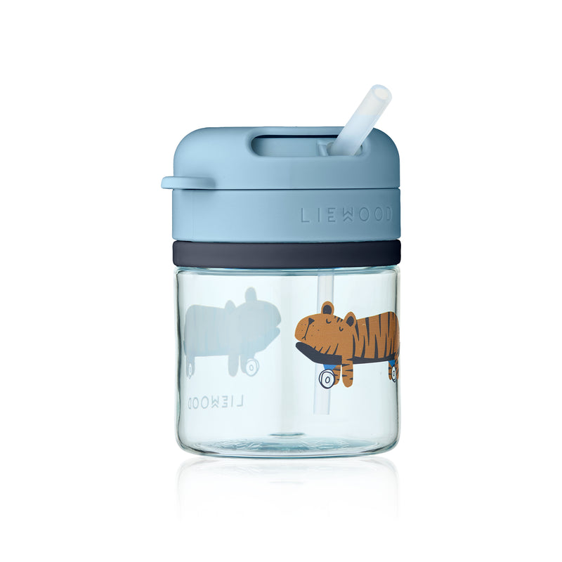 LIEWOOD - Pavia Trinklernflasche | Fun/beach blue