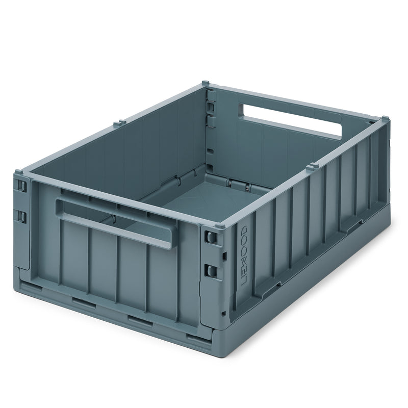 LIEWOOD - Weston Aufbewahrungsbox | single / 50 x 36 x 19,5 cm / whale blue