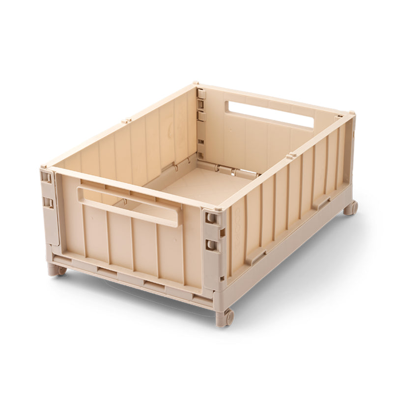 LIEWOOD - Weston Aufbewahrungsbox | mit Rollen / M / sandy