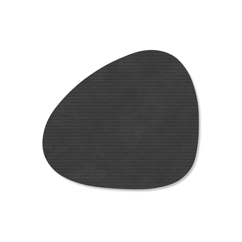 Lind DNA - Glasuntersetzer Curve | Corduroy schwarz