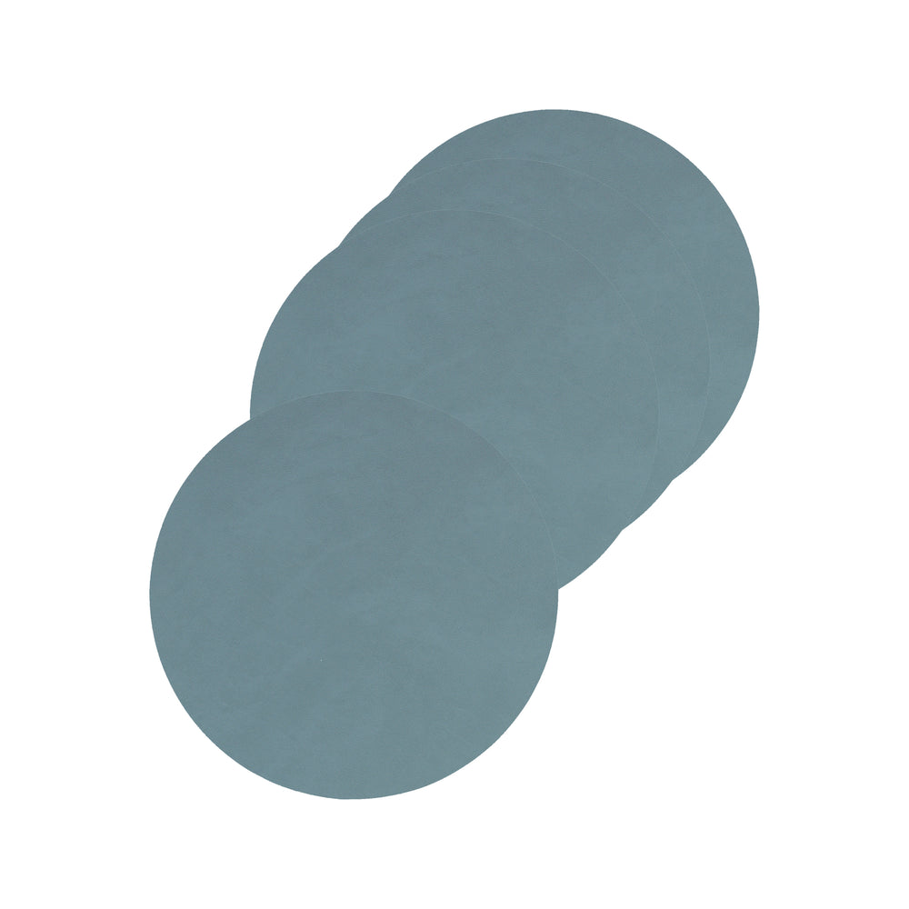 Lind DNA - Glasuntersetzer Circle (4er-Set) | Nupo hellblau