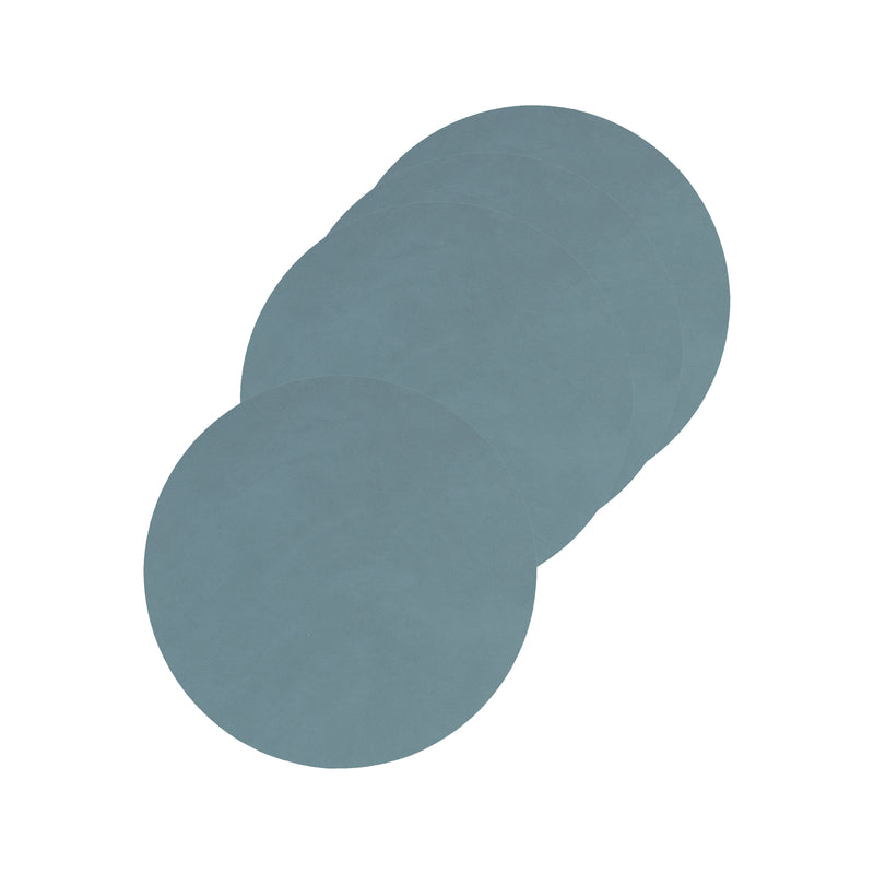 Lind DNA - Glasuntersetzer Circle (4er-Set) | Nupo hellblau