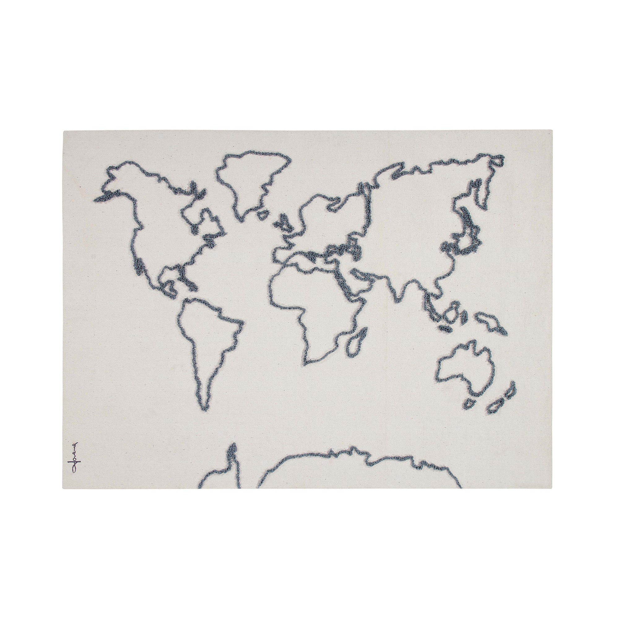 Lorena Canals - Wandteppich | Weltkarte