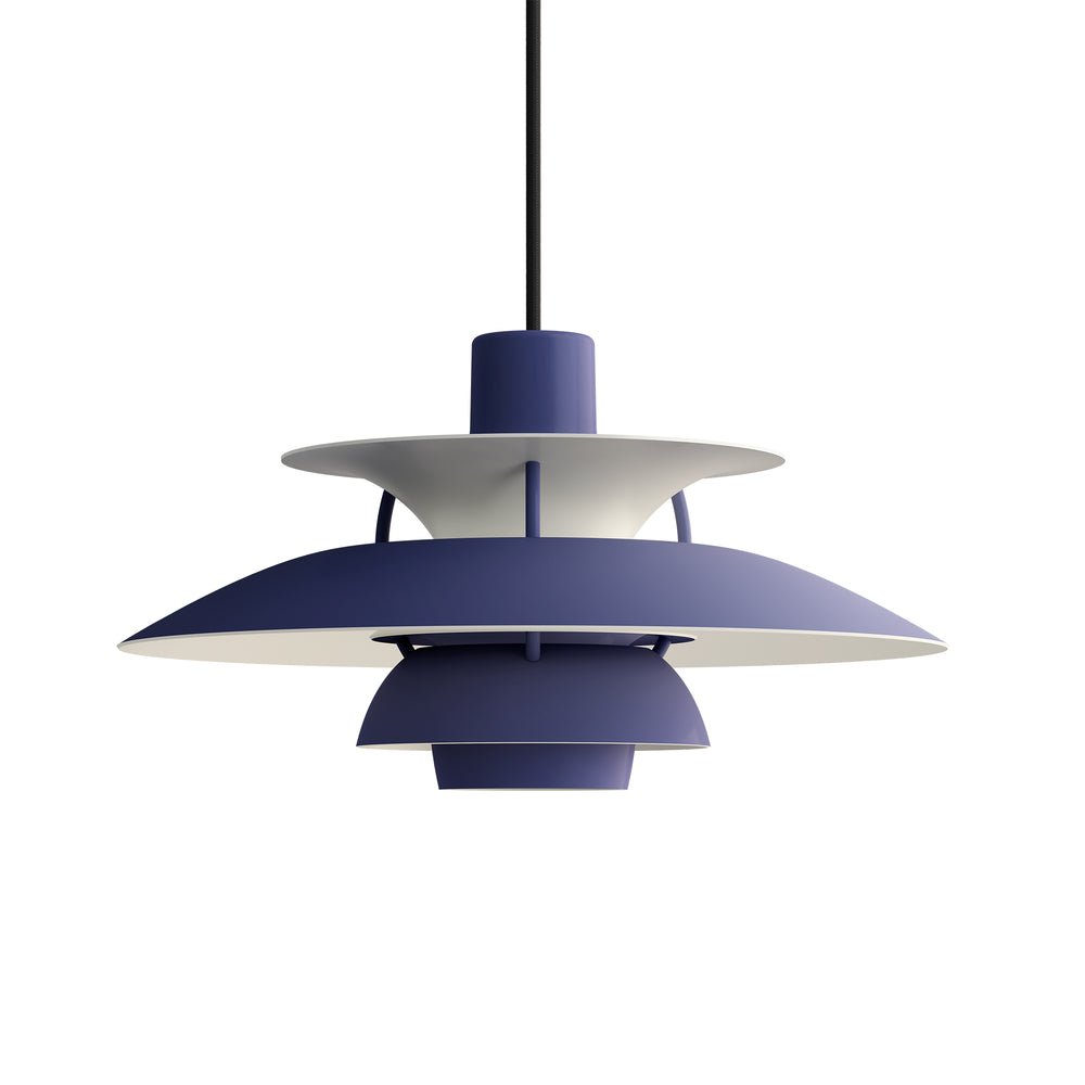 Louis Poulsen - PH 5 Mini Pendelleuchte | dusty indigo