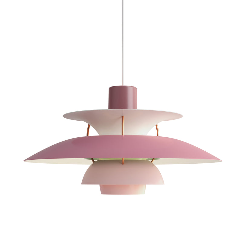 Louis Poulsen - PH 5 Pendelleuchte | rosa