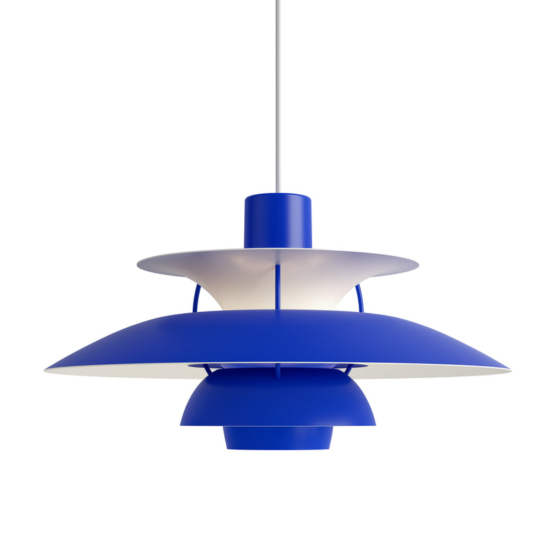 Louis Poulsen - PH 5 Pendelleuchte | monochrome blue