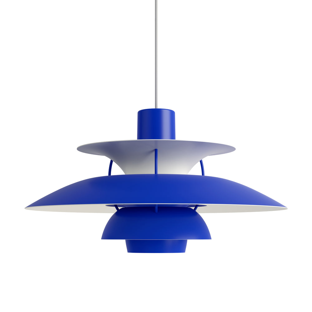 Louis Poulsen - PH 5 Pendelleuchte | monochrome blue