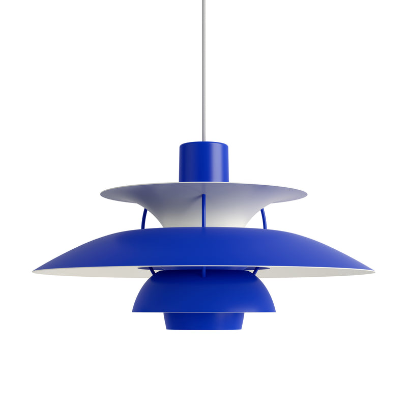 Louis Poulsen - PH 5 Pendelleuchte | monochrome blue